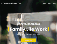 Tablet Screenshot of cooperjason.com